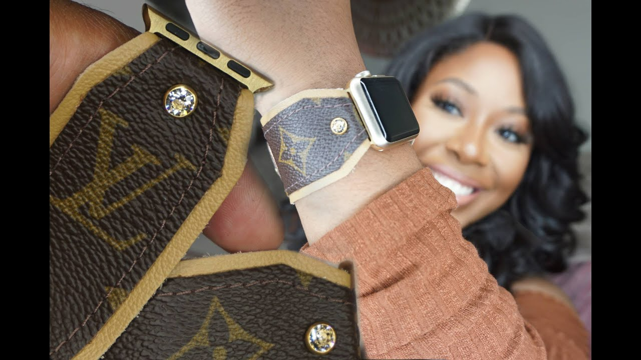 luxury apple watch bands for women louis vuitton